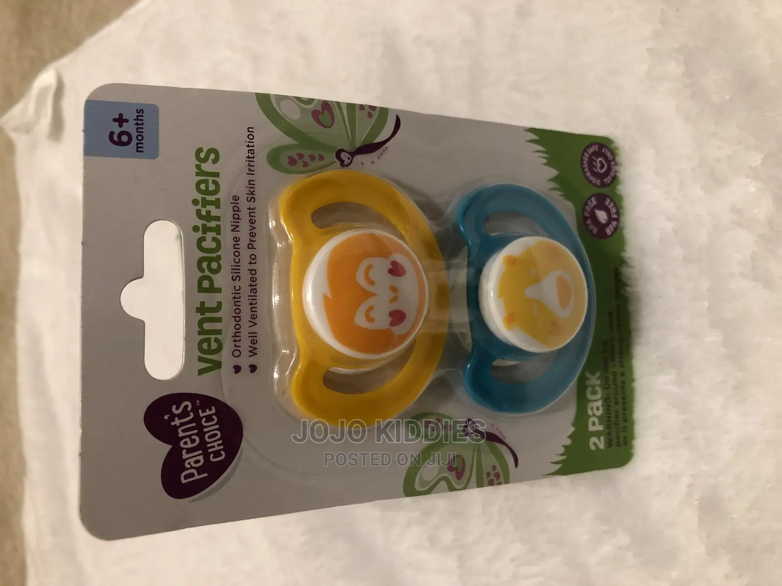 Parent’Choice Vent Baby Pacifier 0-6, 6+ Months Babies