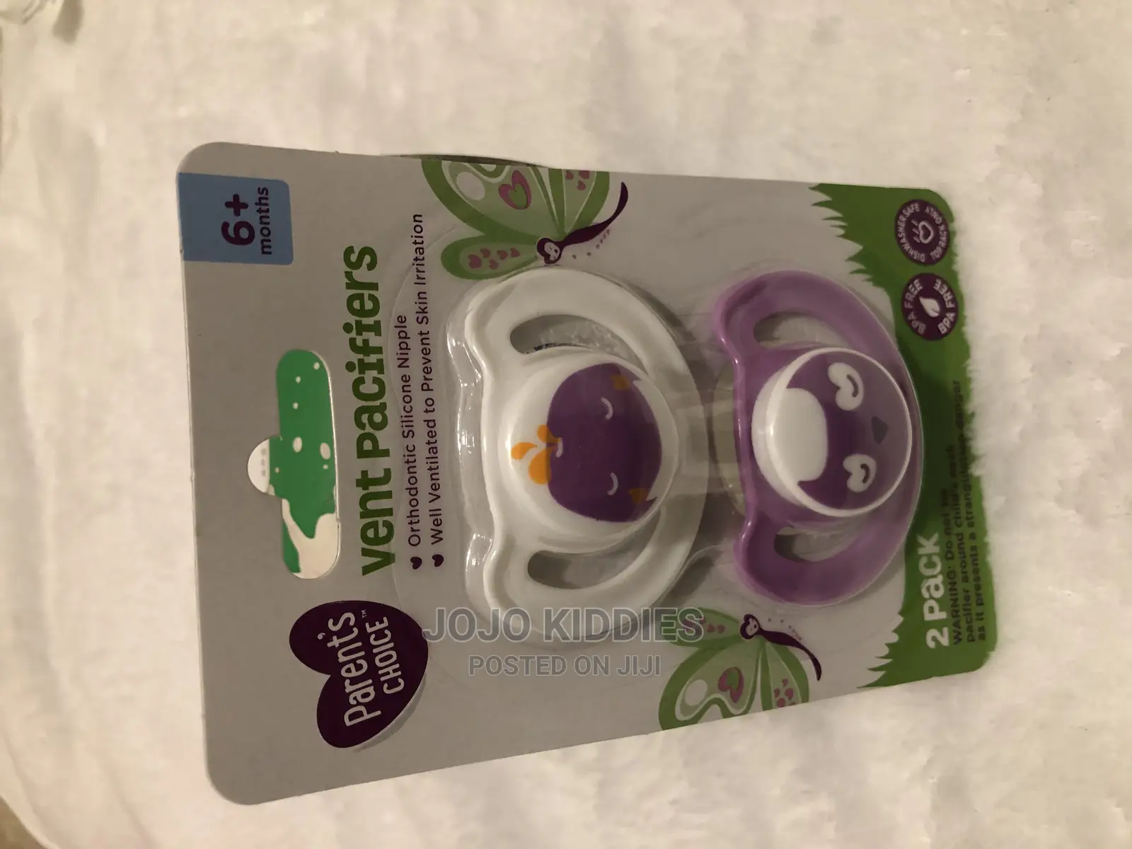 Parent’Choice Vent Baby Pacifier 0-6, 6+ Months Babies