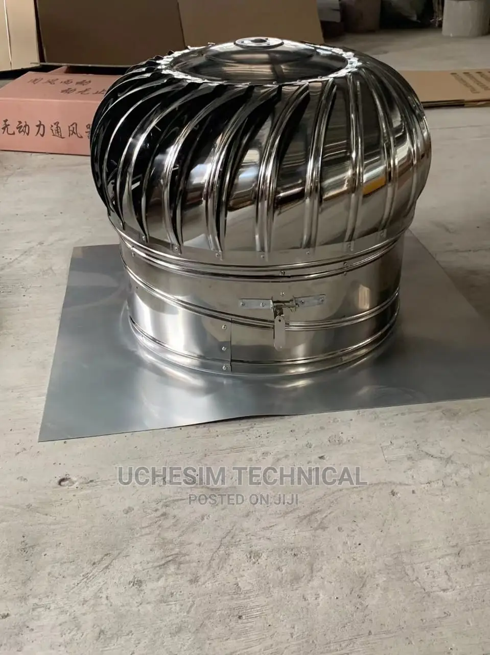 Turbine Wind Powerful Exhaust Fan Roof Mounted