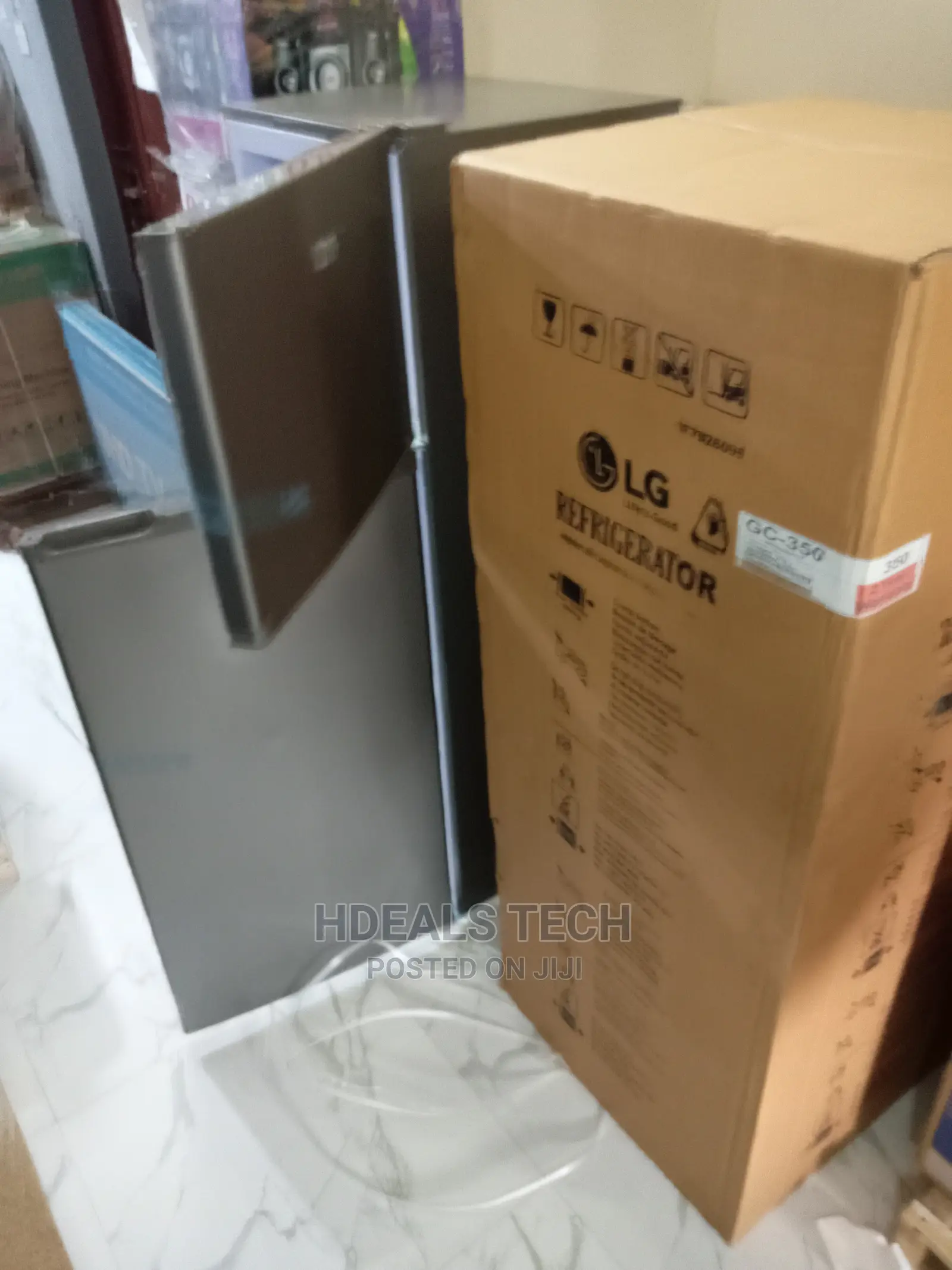 LG Standing Refrigerator With Double Door, GC-350.