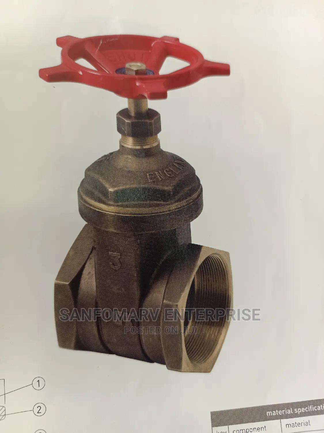 Gate Valve 3/4