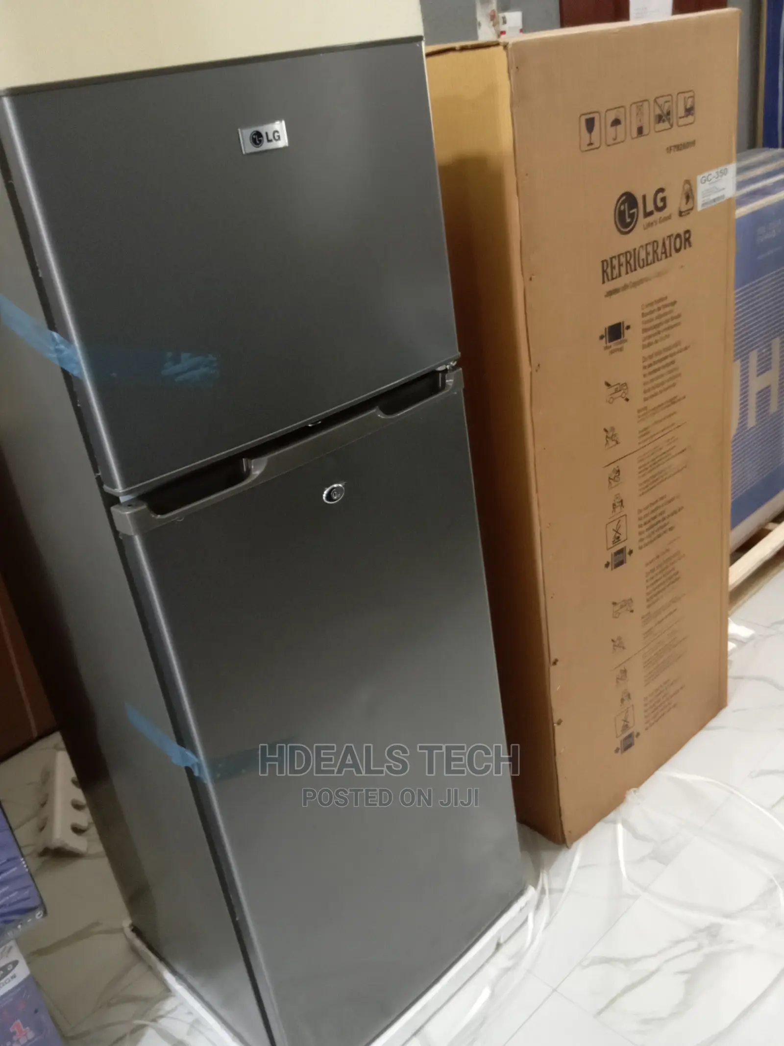 Original LG Standing Refrigerator, Double Door, GC-350.