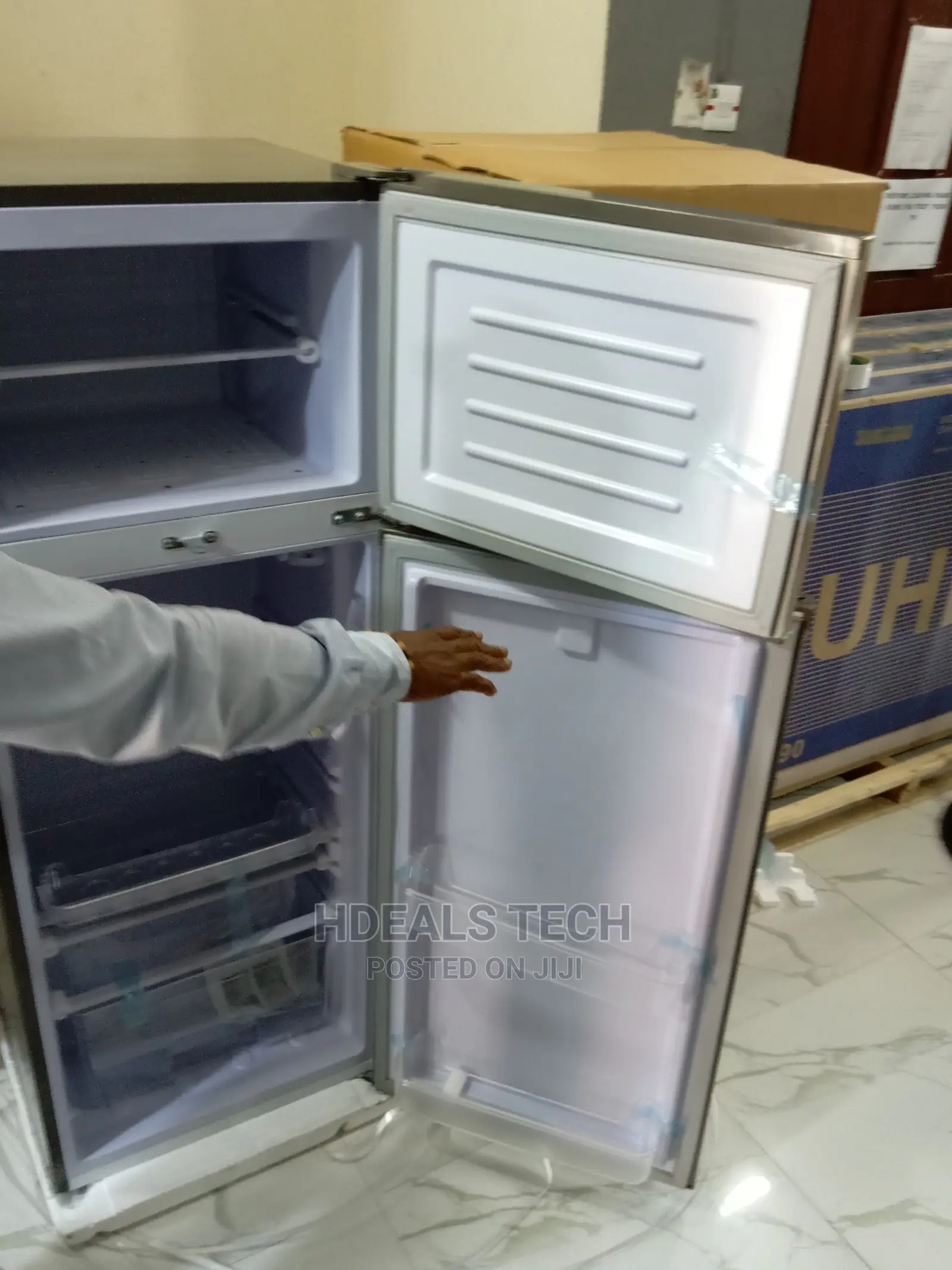 New LG Standing Double Door Refrigerator. Top Freezer.