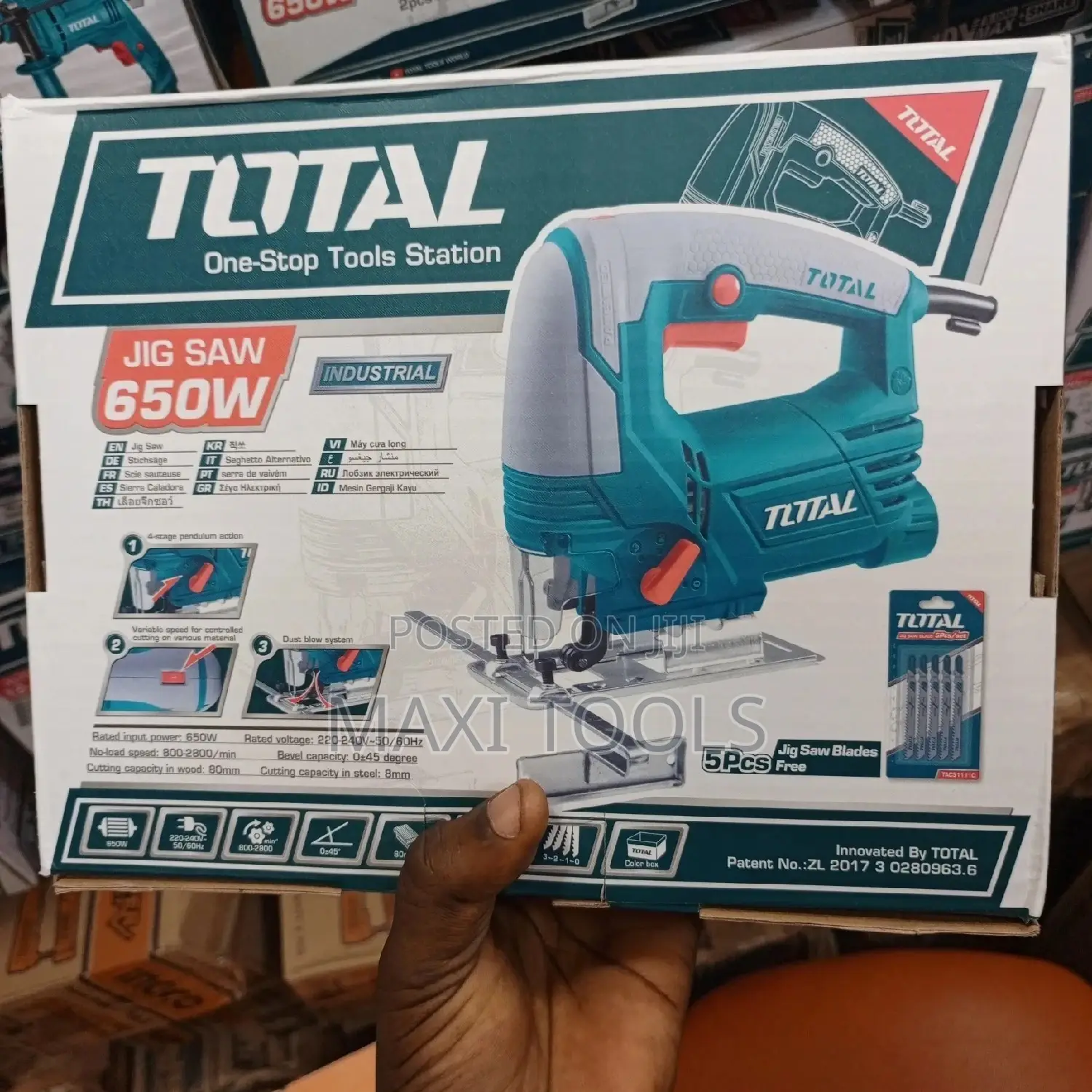 Total Jig Saw Machine