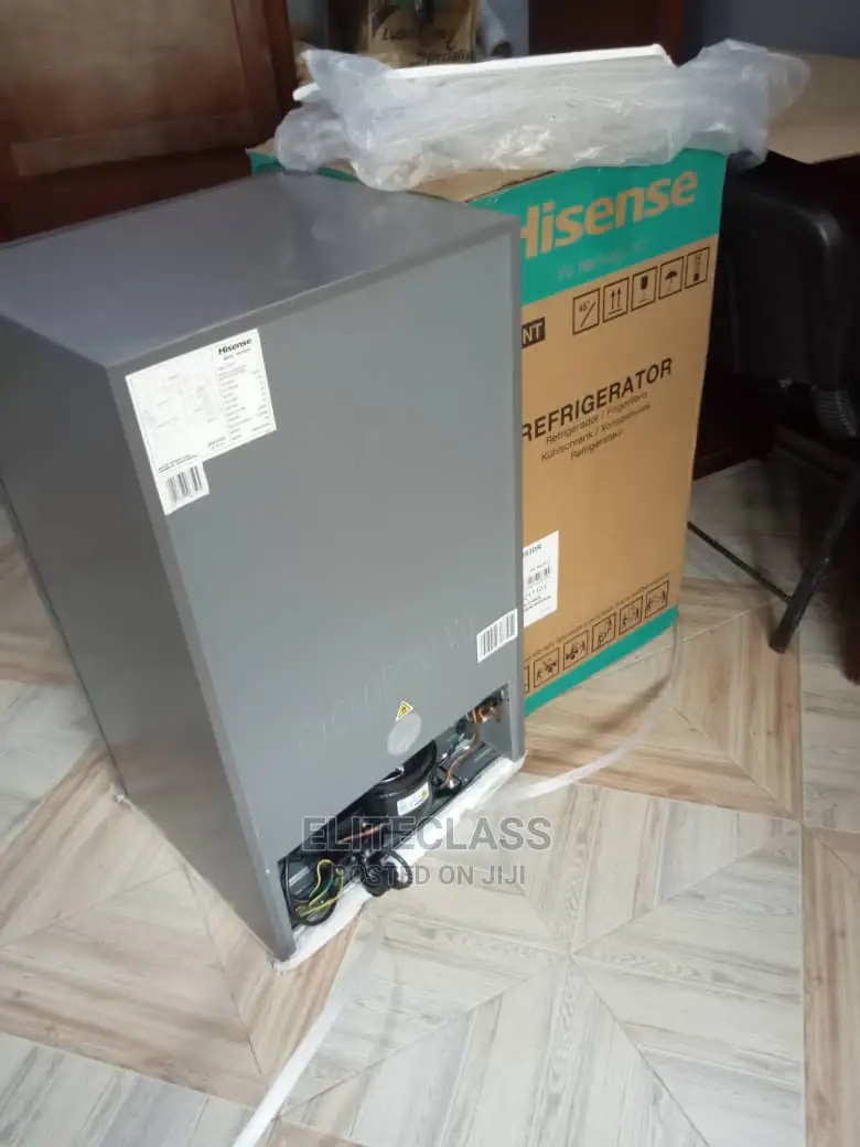 Hisense Refrigerator Singe Door | Brand-New 093dr (Silver)