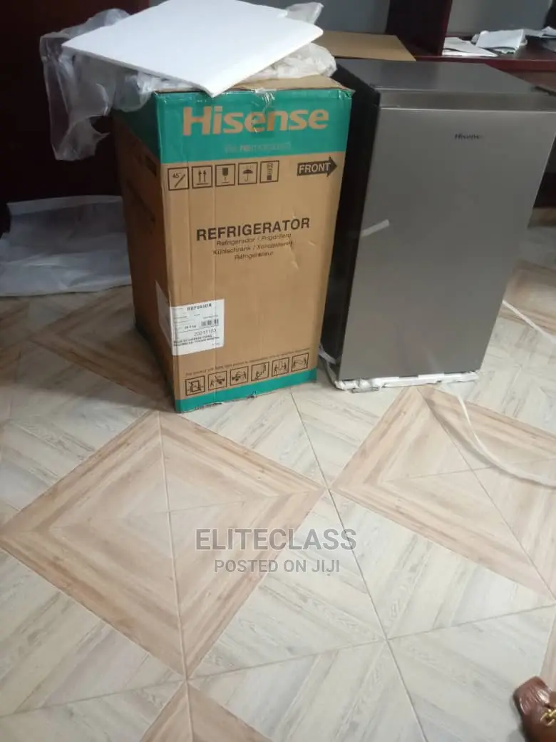 Single Door Fridge | 90L 093dr ( Hisense) -Silver