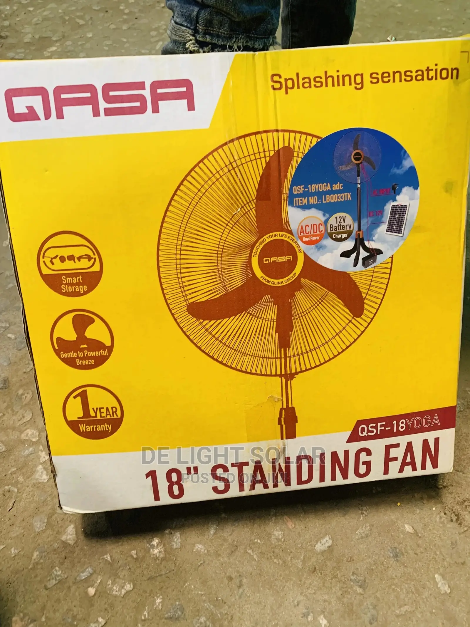 18” GASA Standing Fan