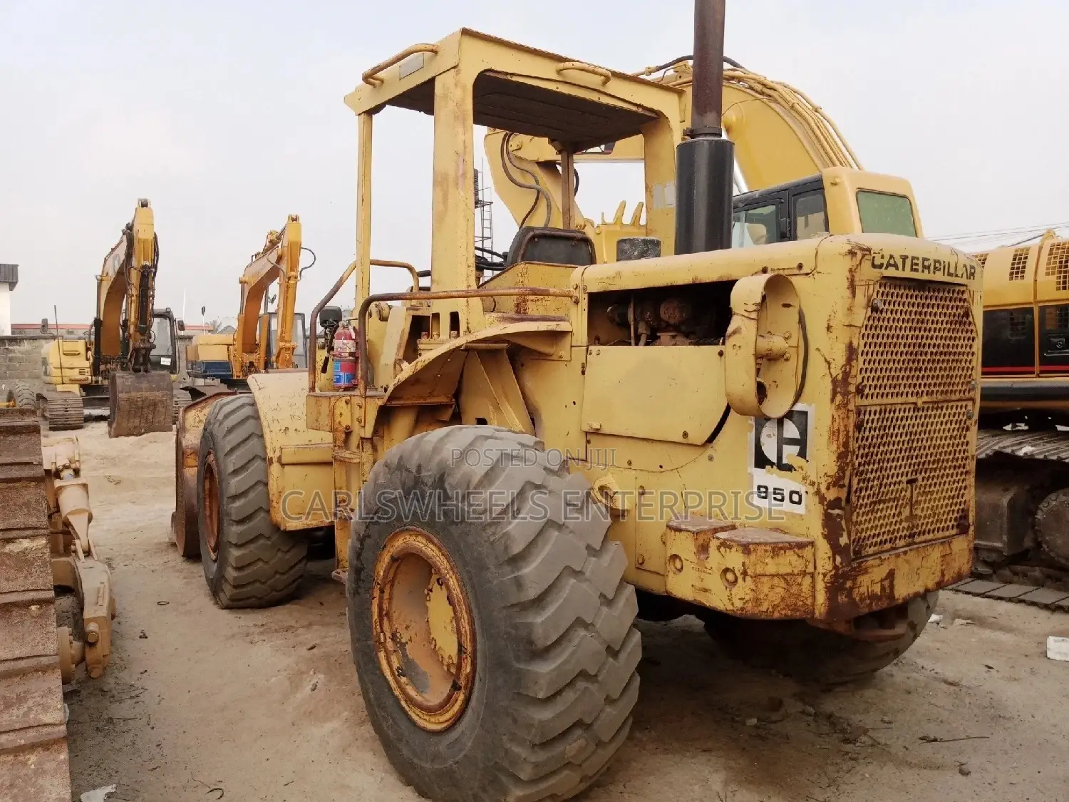 Foreign Used Caterpillar Wheel Loader 950C.