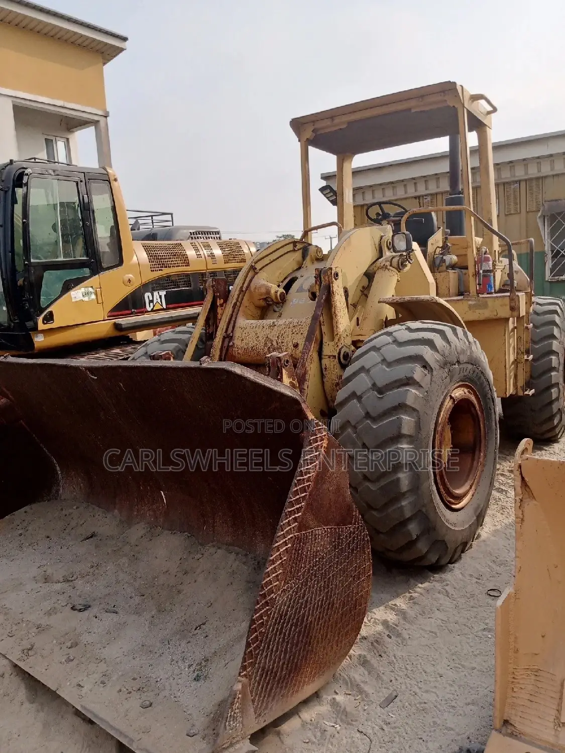 Foreign Used Caterpillar Wheel Loader 950C.