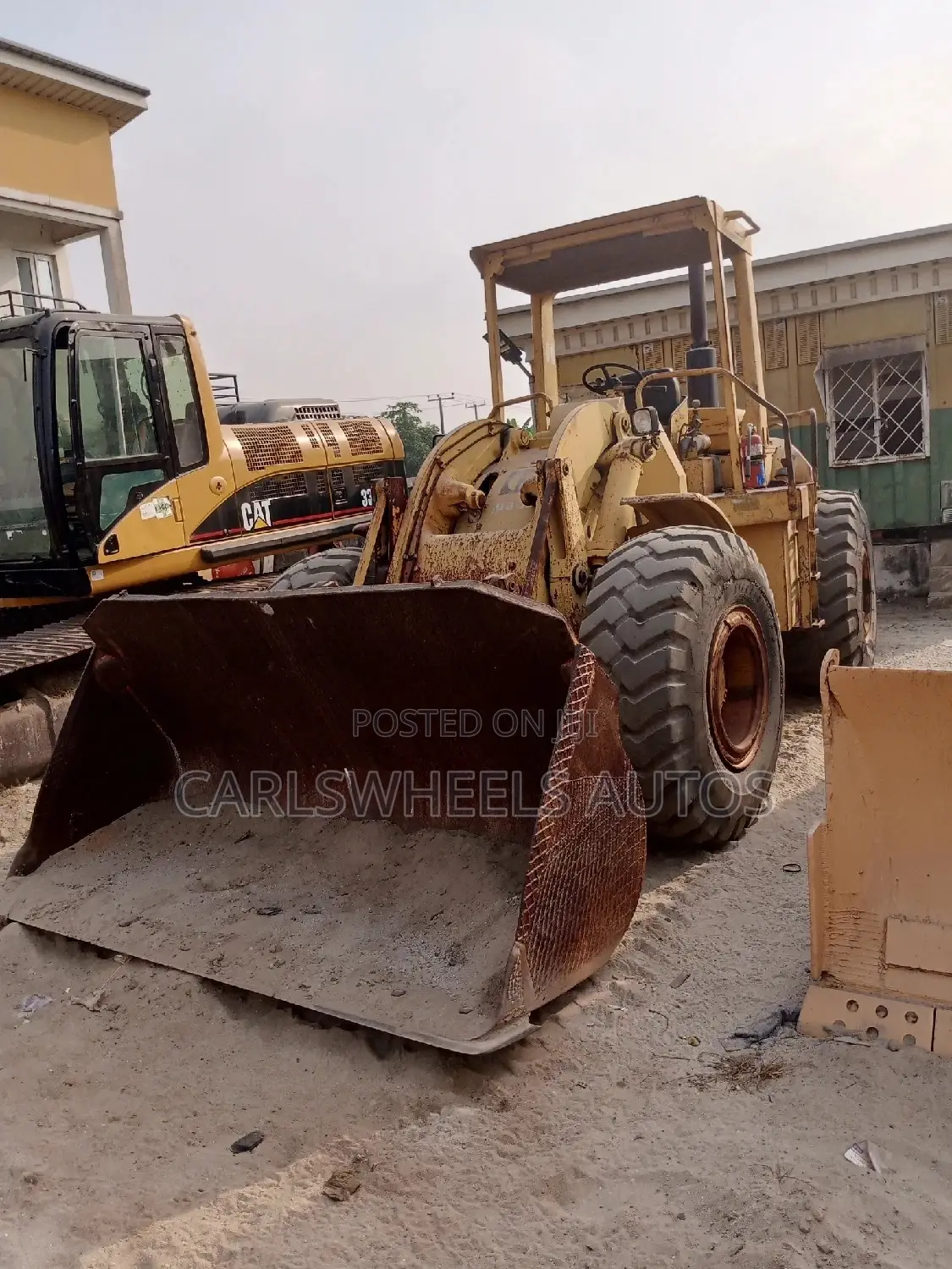 Foreign Used Caterpillar Wheel Loader 950C.