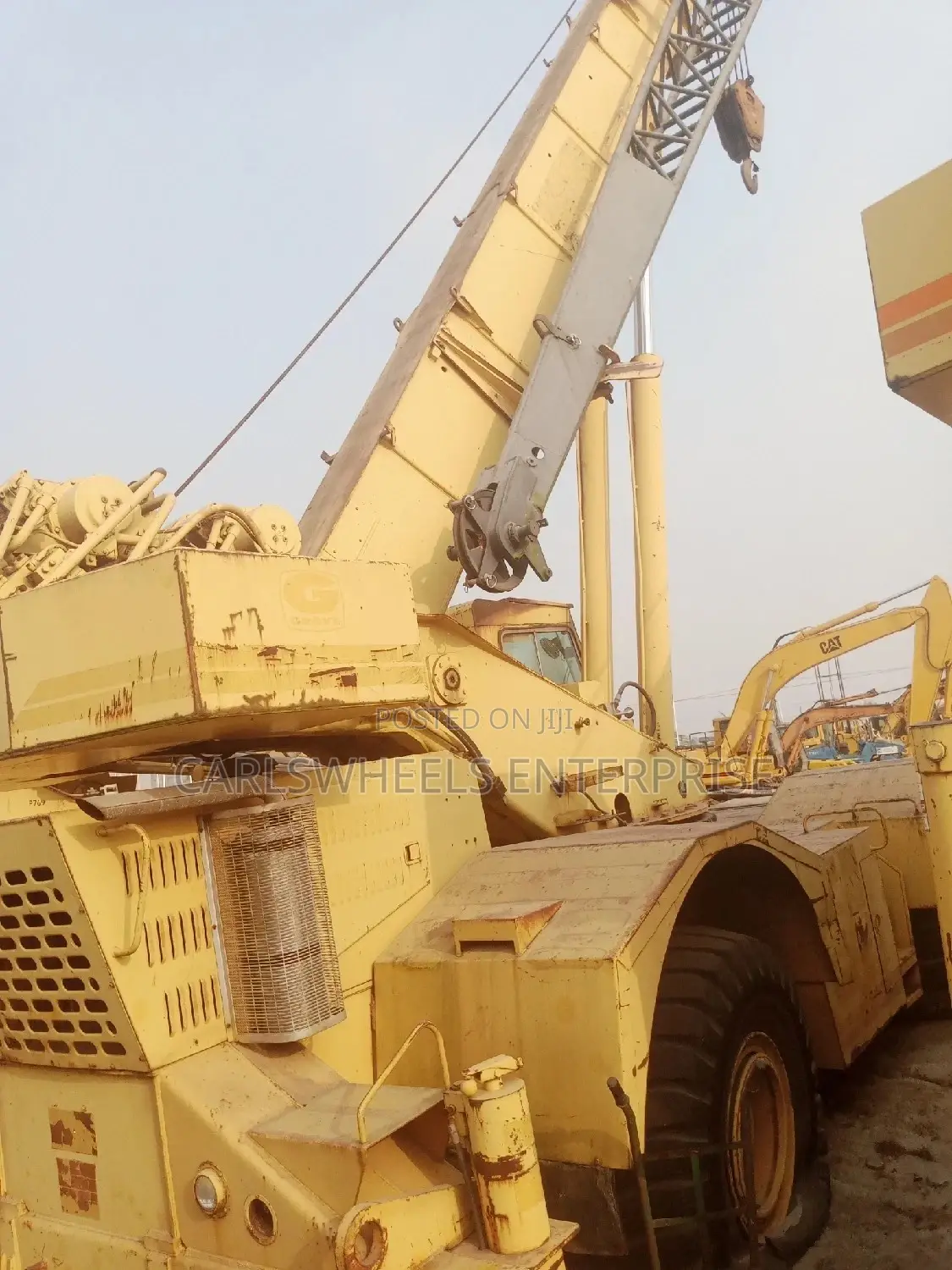 Foreign Used Caterpillar Groove Crane RT745, 45tons.
