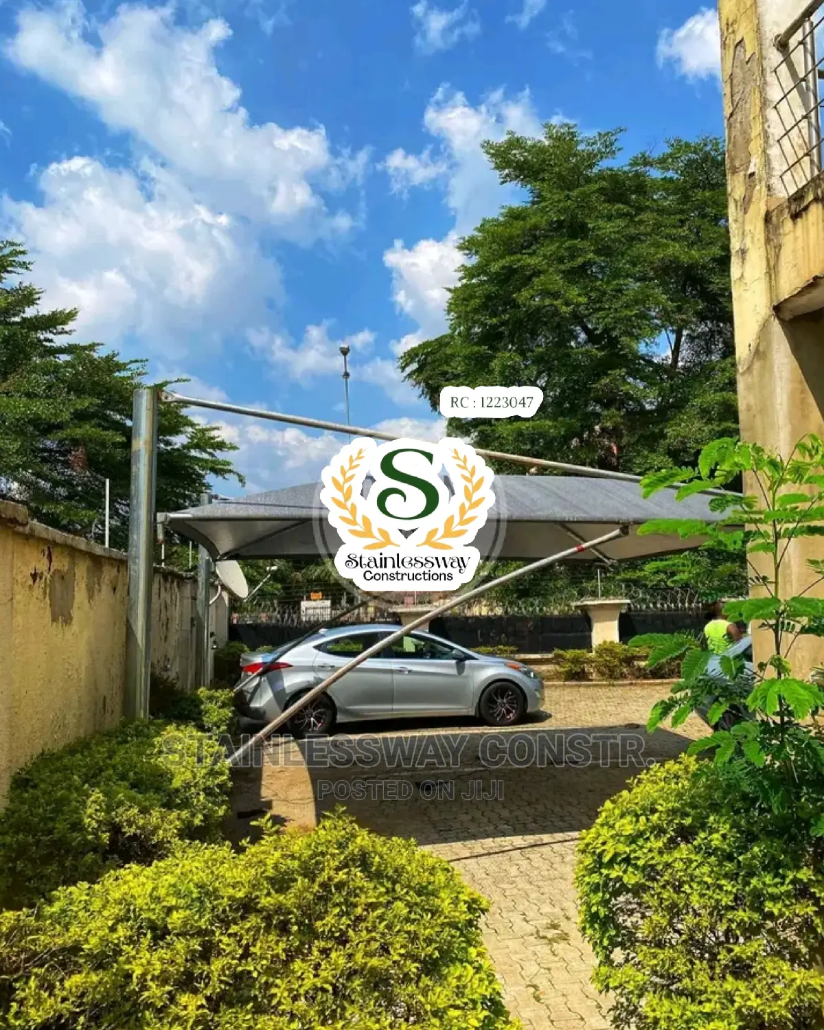 Carport Ashroof for 2 Cars