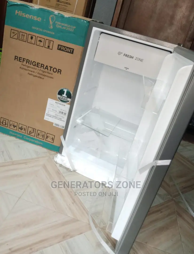 90litres Hisense Refrigerator Single Door(Low-Noise)Ref093dr
