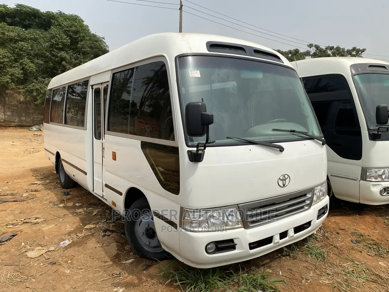 Toyota Coaster 2017 White