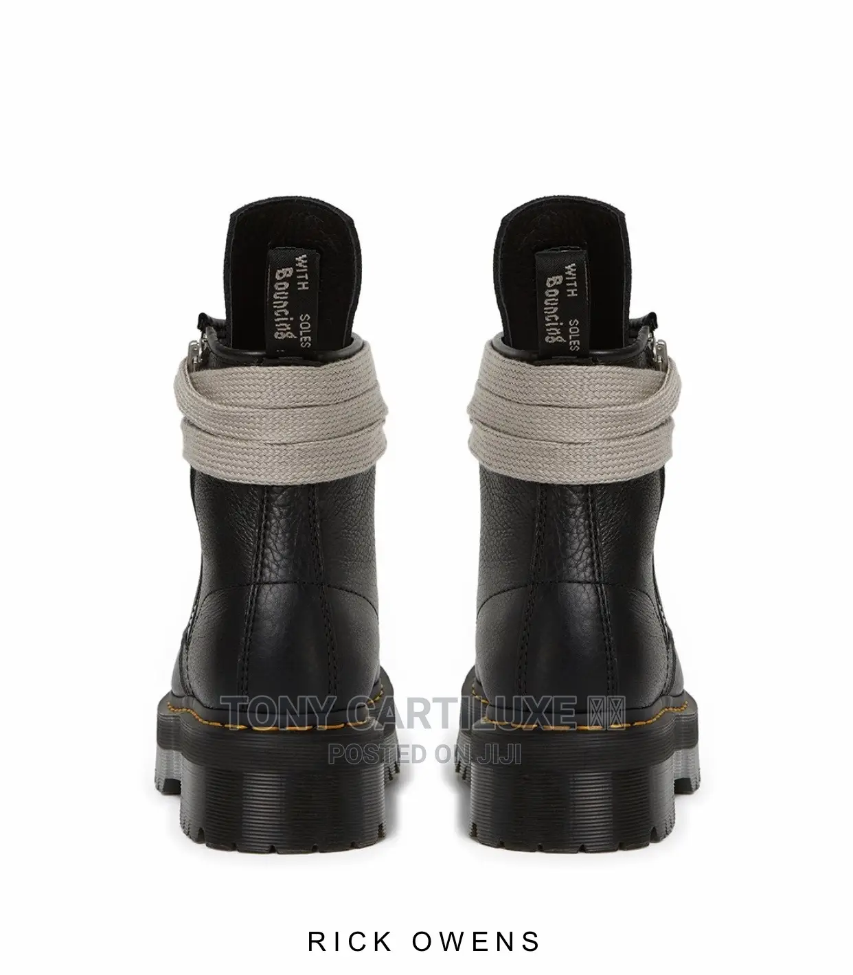 Rick Owens X Dr Martins High Quality Boot