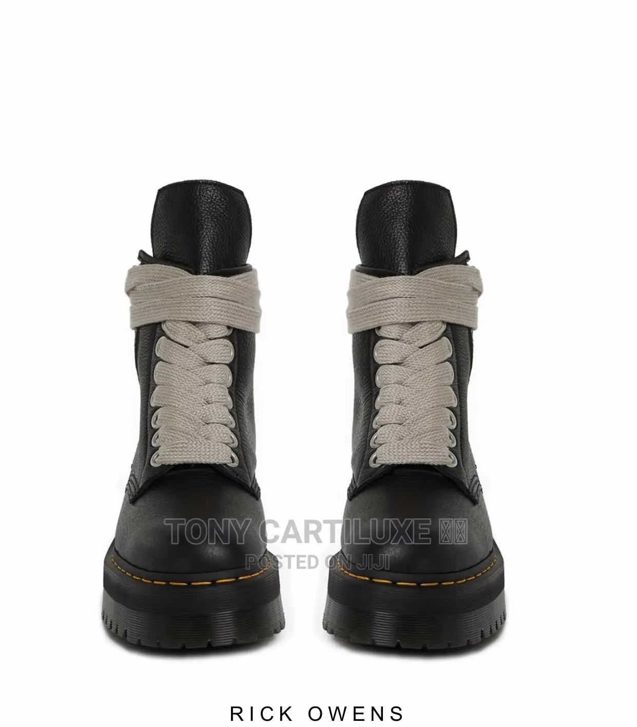 Rick Owens X Dr Martins High Quality Boot