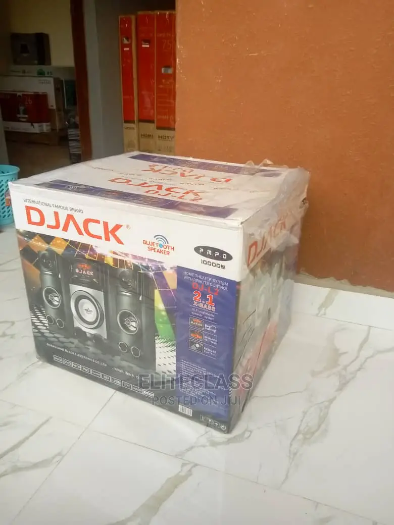 Djack 2.1 Cha X-Bass Speaker | Home Theatre Systems