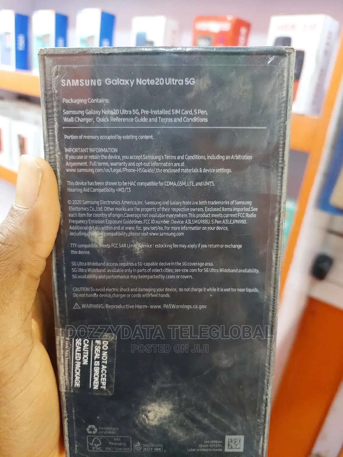 New Samsung Galaxy Note 20 Ultra 5G 512 GB
