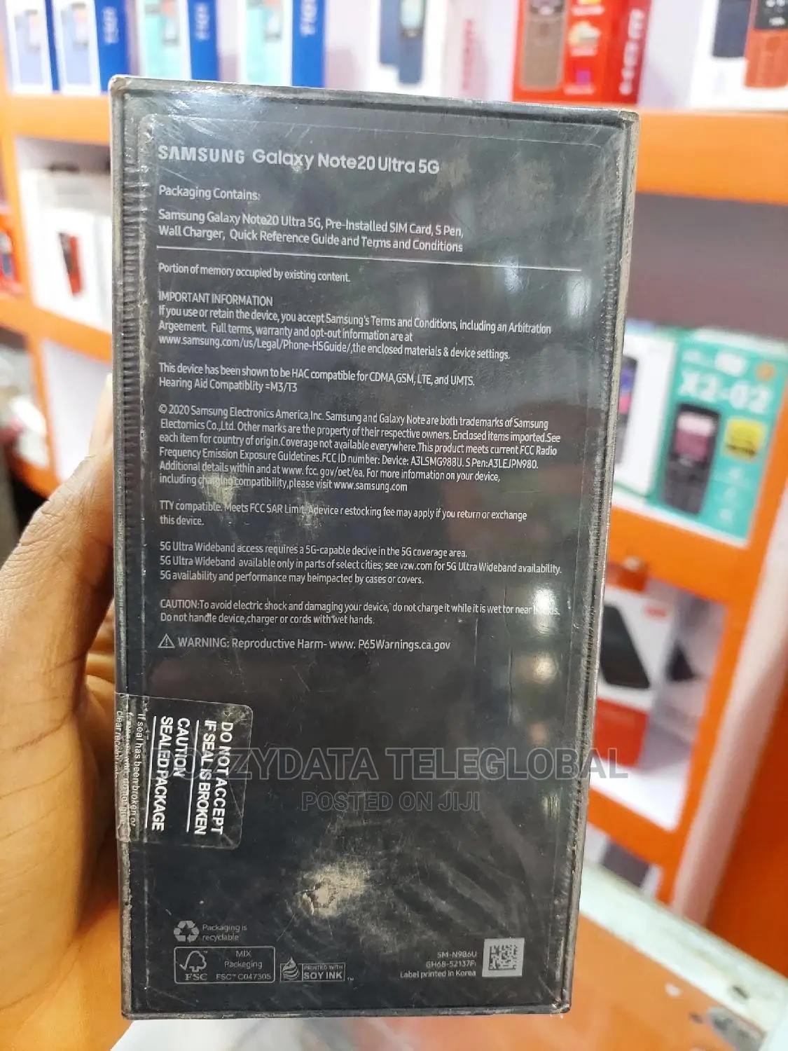 New Samsung Galaxy Note 20 Ultra 5G 512 GB