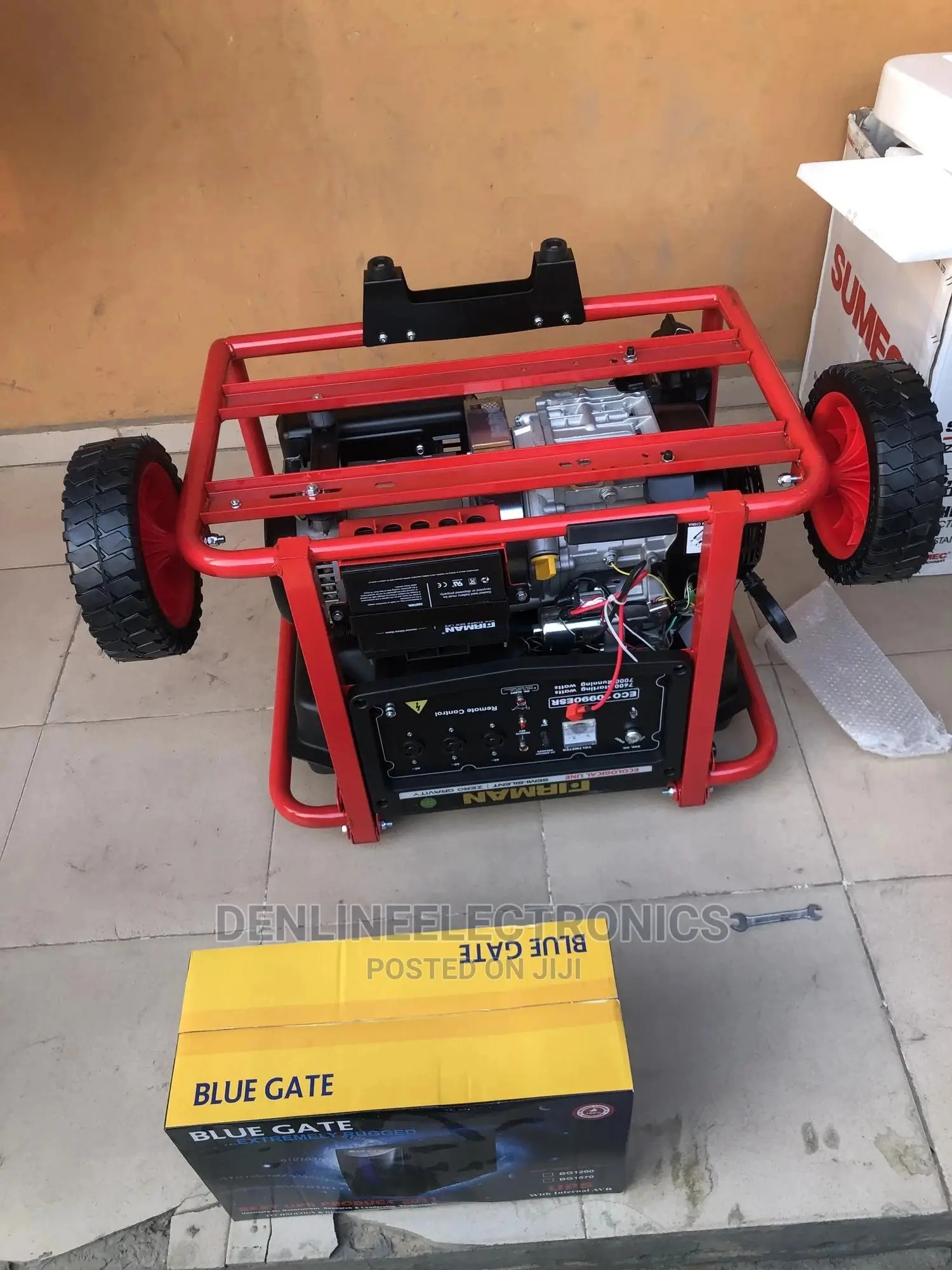 Eco Firman Remote Generator 10990esr 7.5kva Key Starter