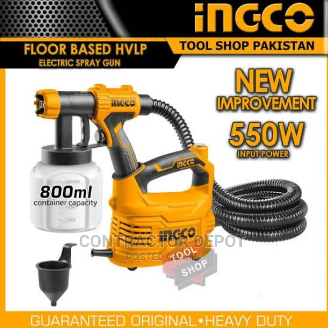 Ingco 550W Hvlp Floor Base Spray Gun