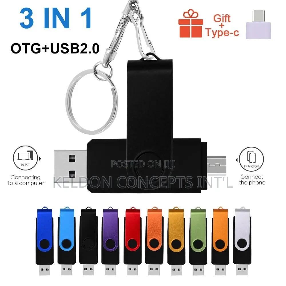 Otg Flash Drive -8gb -32g - Wholesale 100pcs