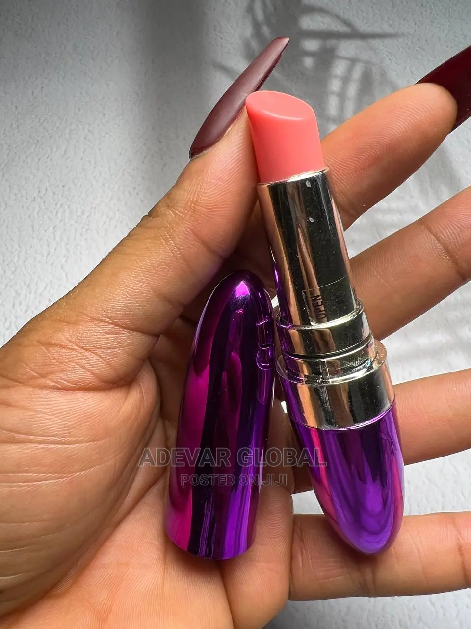 Shiny Battery Lipstick Clitoris Vibrator Women