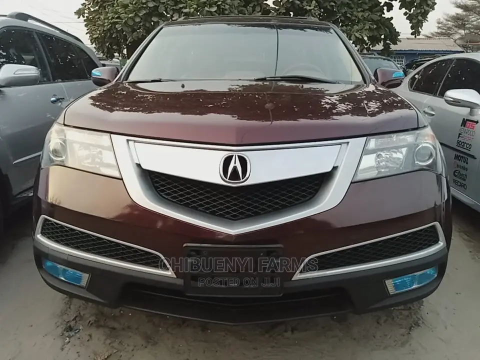 Acura MDX Advance Package SUV AWD (3.7L 6cyl 6A) 2010 Red