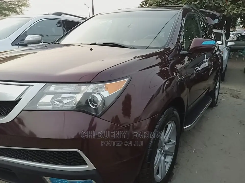 Acura MDX Advance Package SUV AWD (3.7L 6cyl 6A) 2010 Red