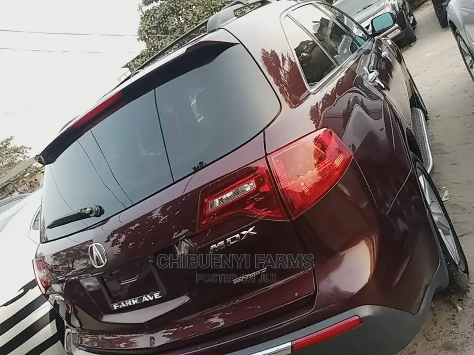 Acura MDX Advance Package SUV AWD (3.7L 6cyl 6A) 2010 Red