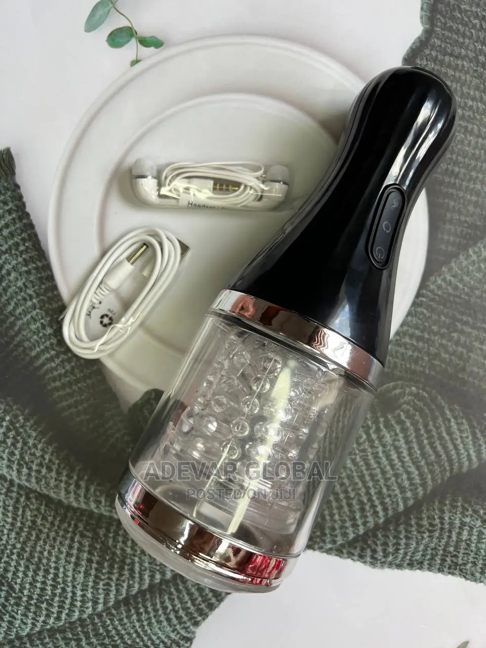 Rotating Male Masturbator Vibrator Sex Toy Rechargeable