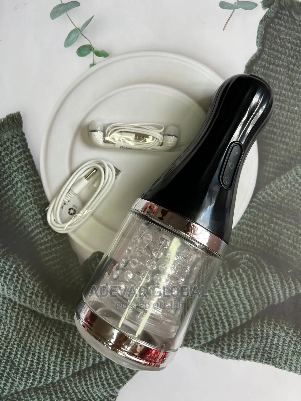 Rotating Male Masturbator Vibrator Sex Toy Rechargeable