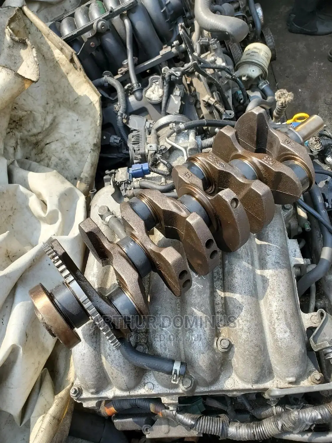 Hyundai Sonata Tucson Santafe Gdi Crankshaft 2015/2015