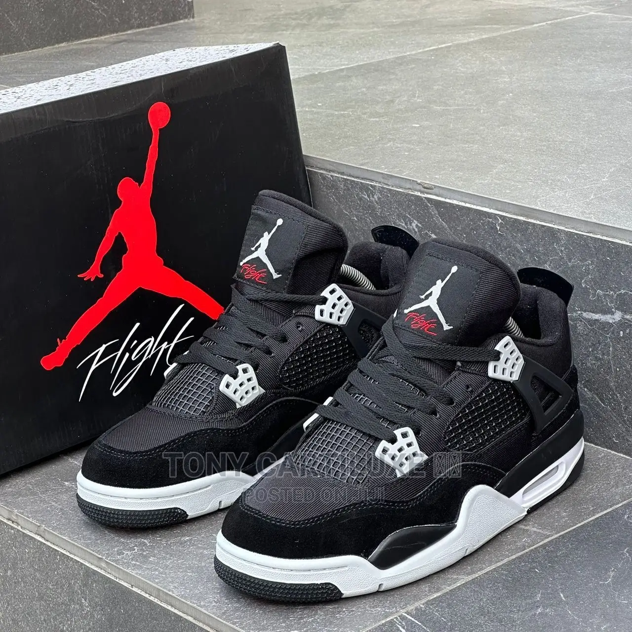 Air Jordan 4 Retro “Black Canvas”