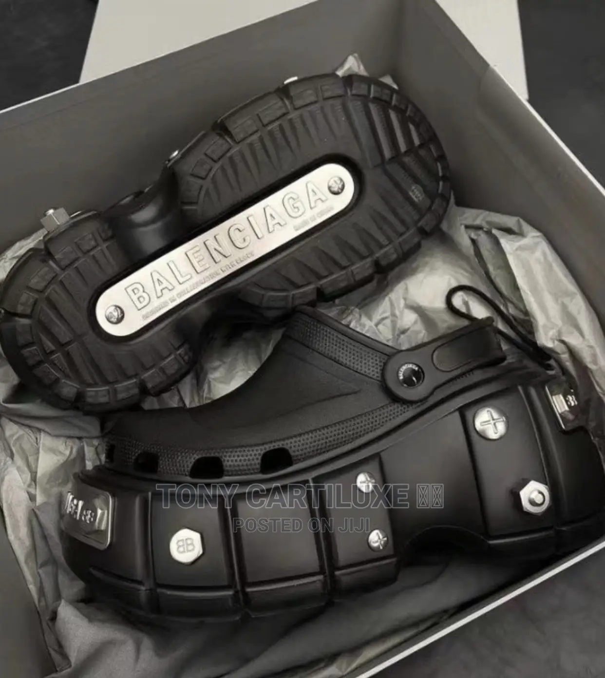 Balenciaga X Crocs Hard Sole Crocs