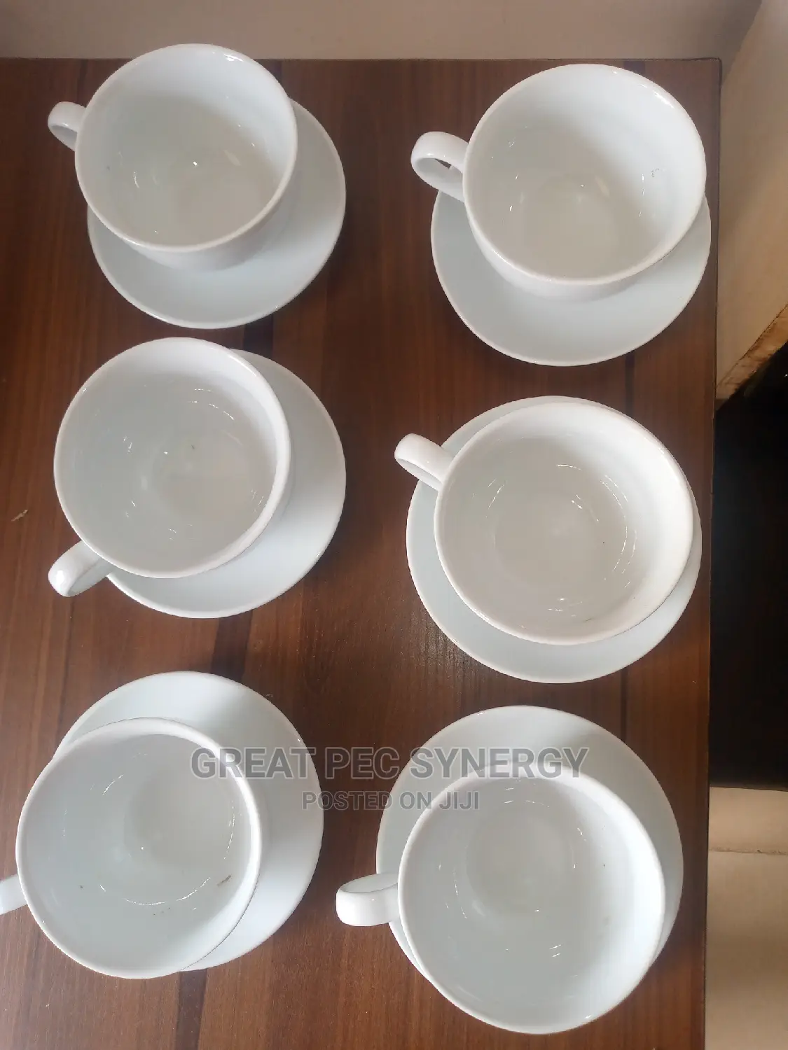 6 Sets Mug Cup and Saucer
