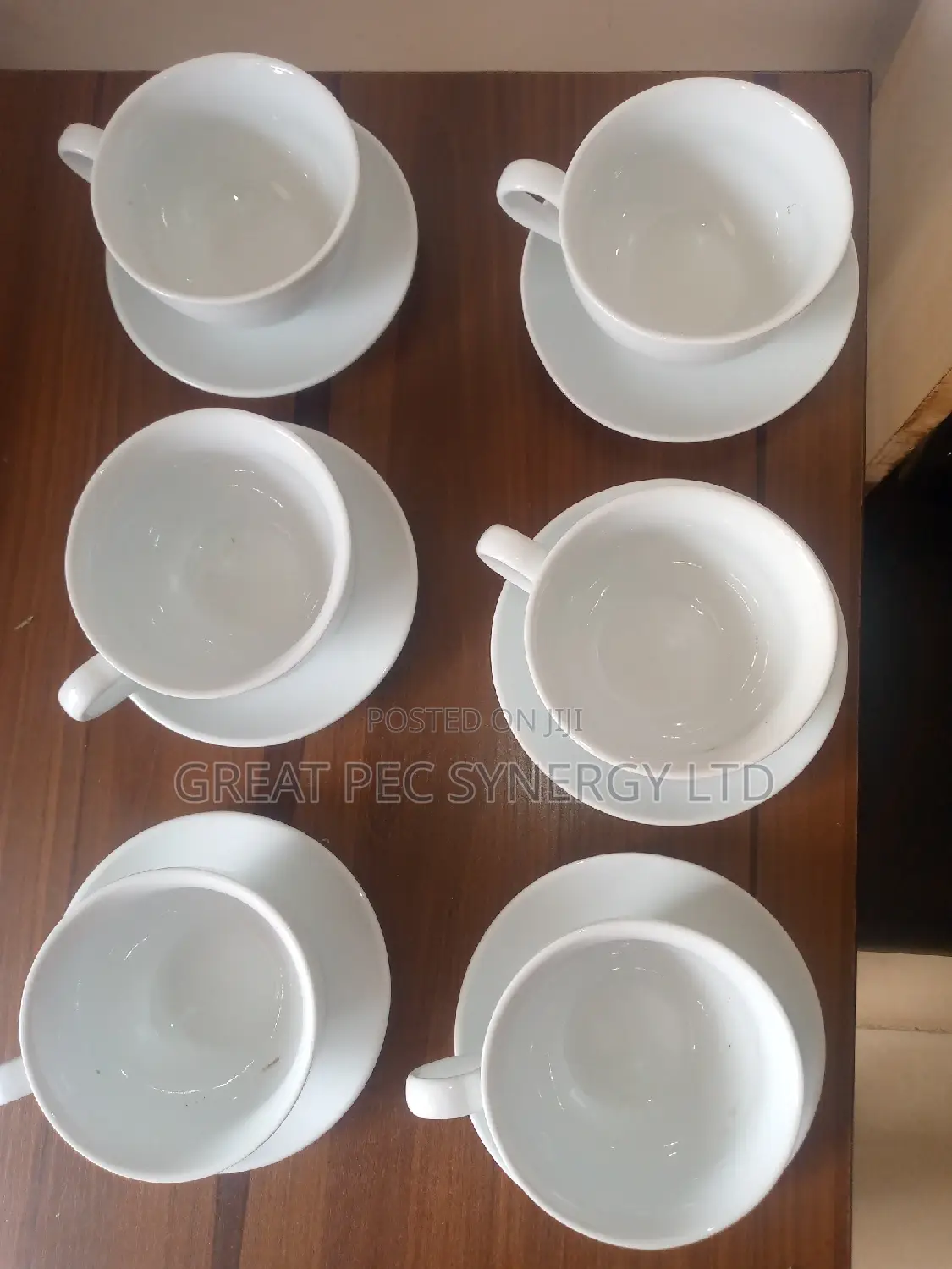 6 Sets Mug Cup and Saucer