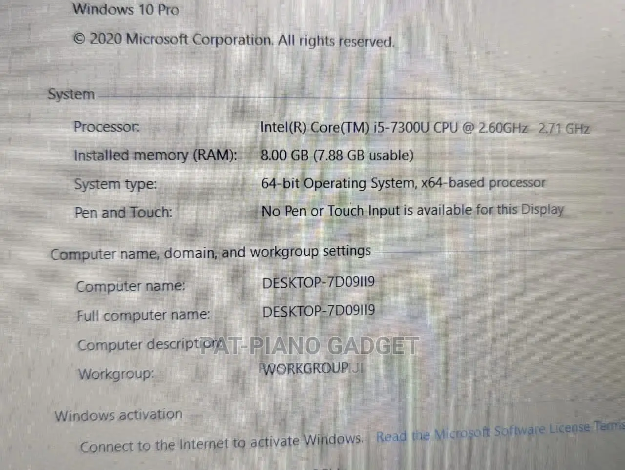 Laptop HP EliteBook 840 G4 8GB Intel Core I5 HDD+SSD 256GB