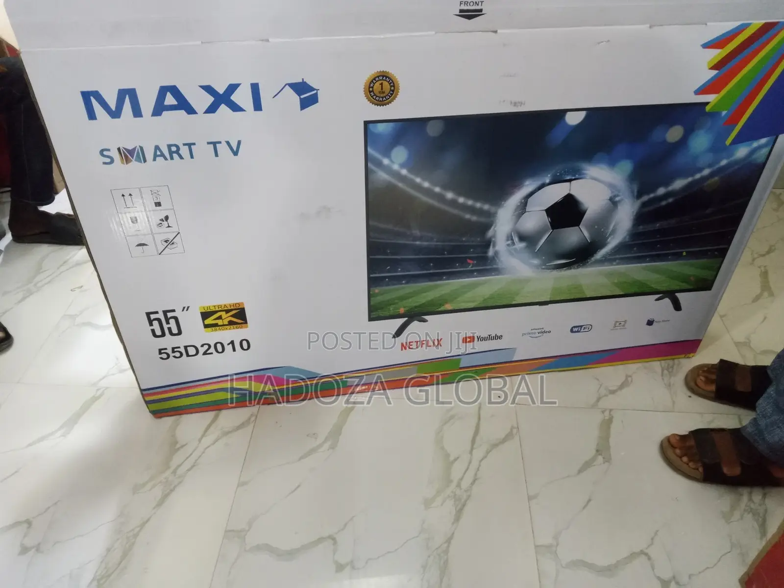 55" Maxi Uhd Smart Tv +Usb