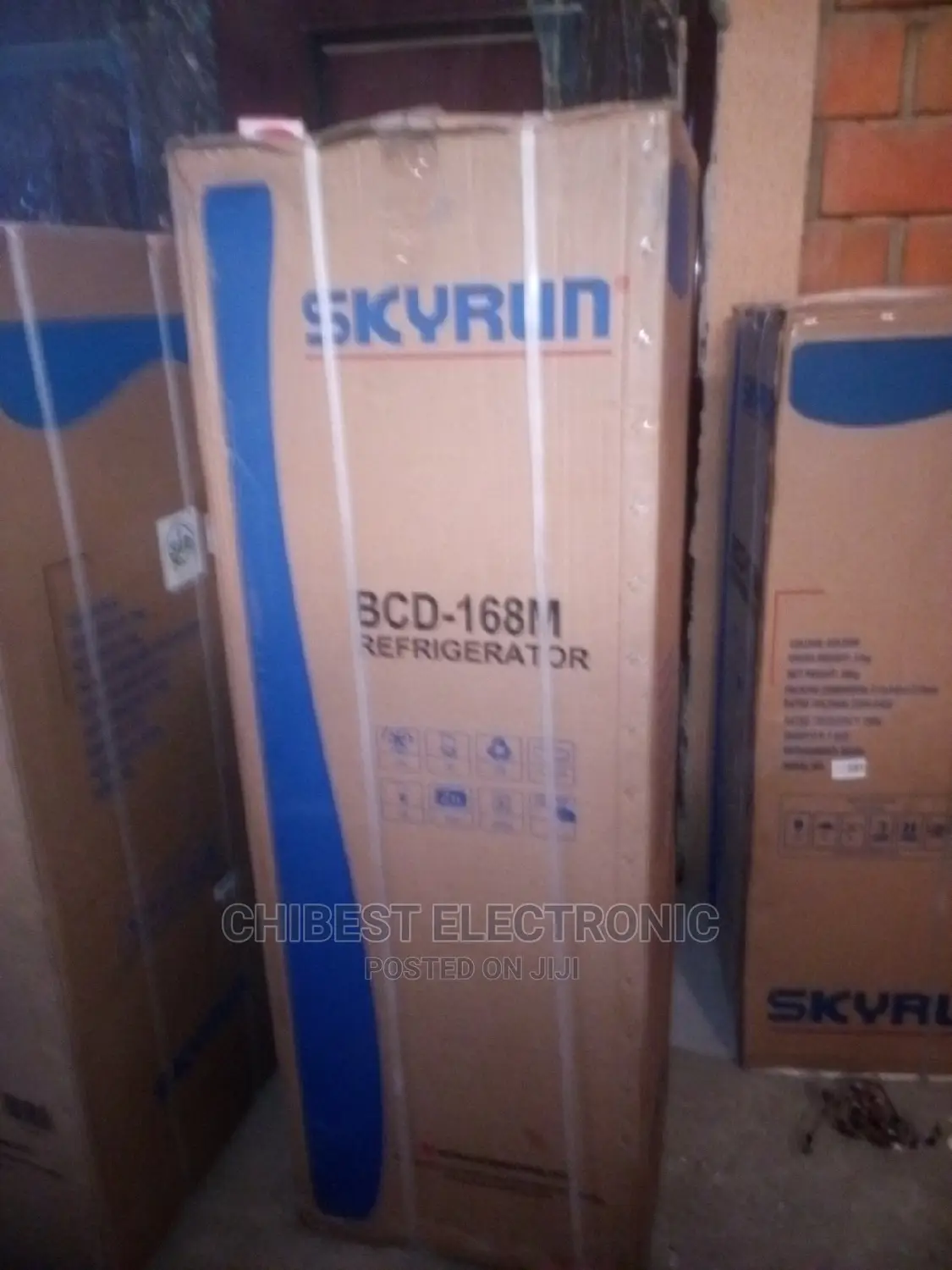 Skyrun Fridge BCD _168m With a Year Warranty