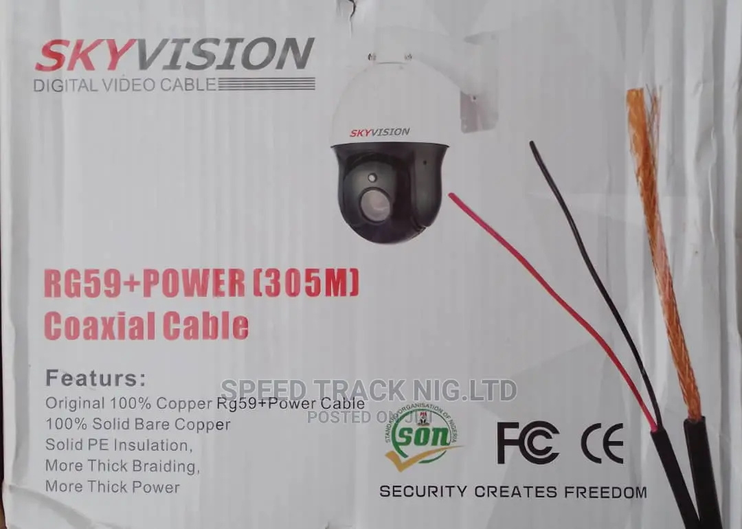 Rg59 Cable With Power