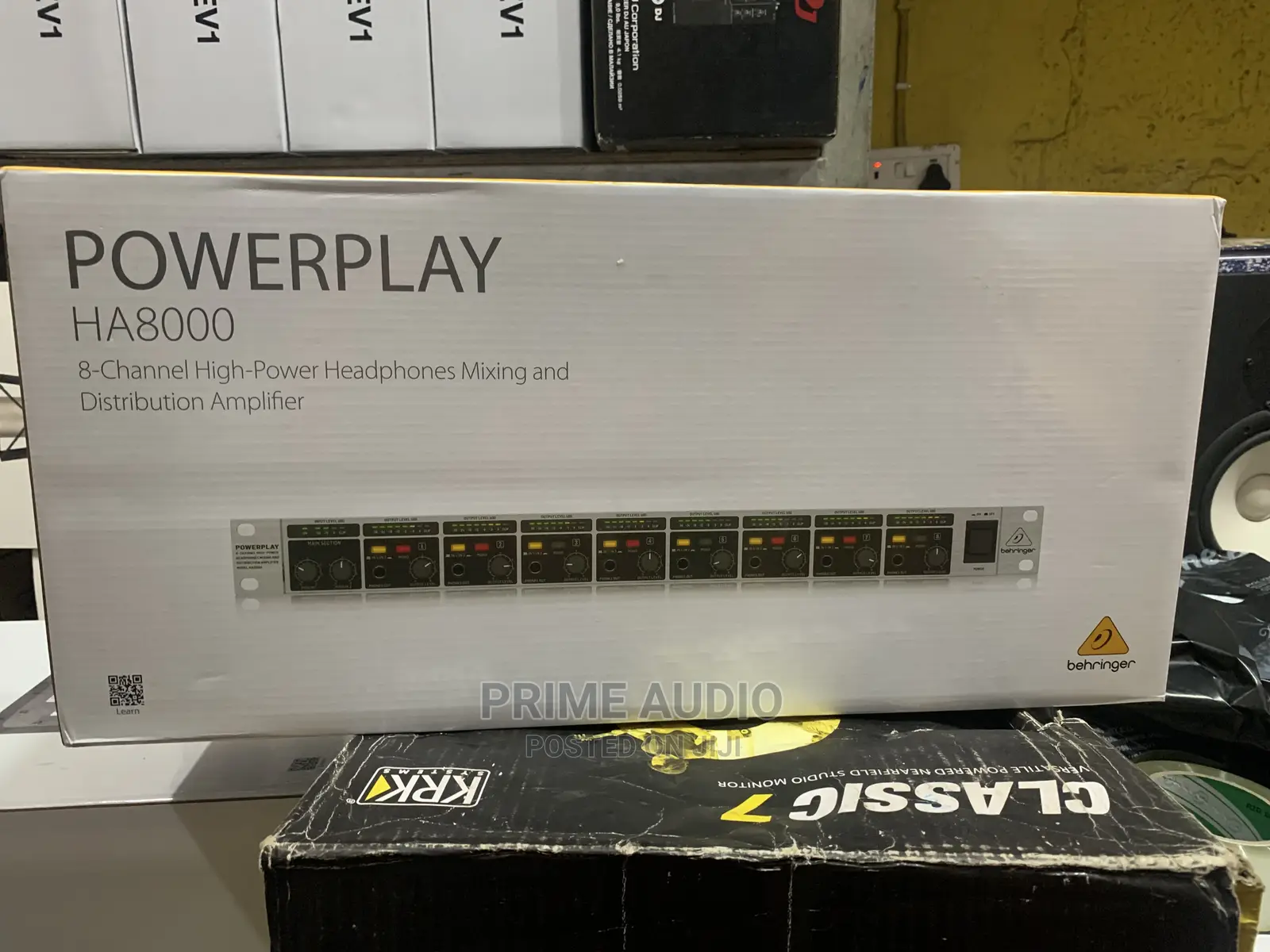 Powerplay HA8000 8 Channel Headphone Amplifier