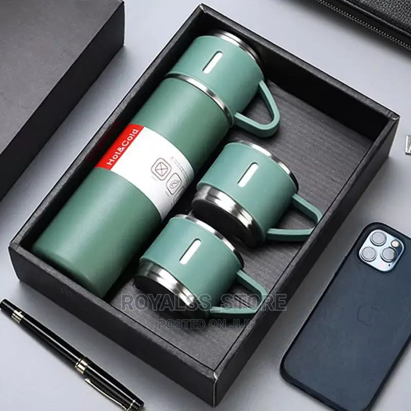 3pcs Vacuum Flask Set Hot and Cold Flask