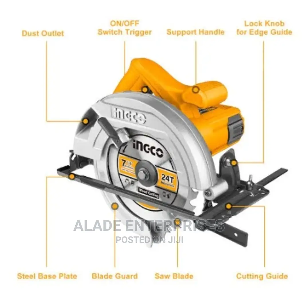 INGCO Industrial Circular Saw 7-1/4" 1400W