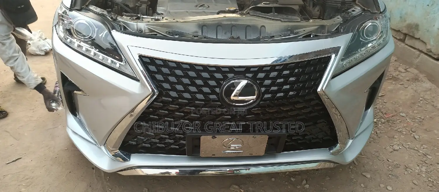 Complete Front and Back Bumpers and Lights of Rx 350 2018