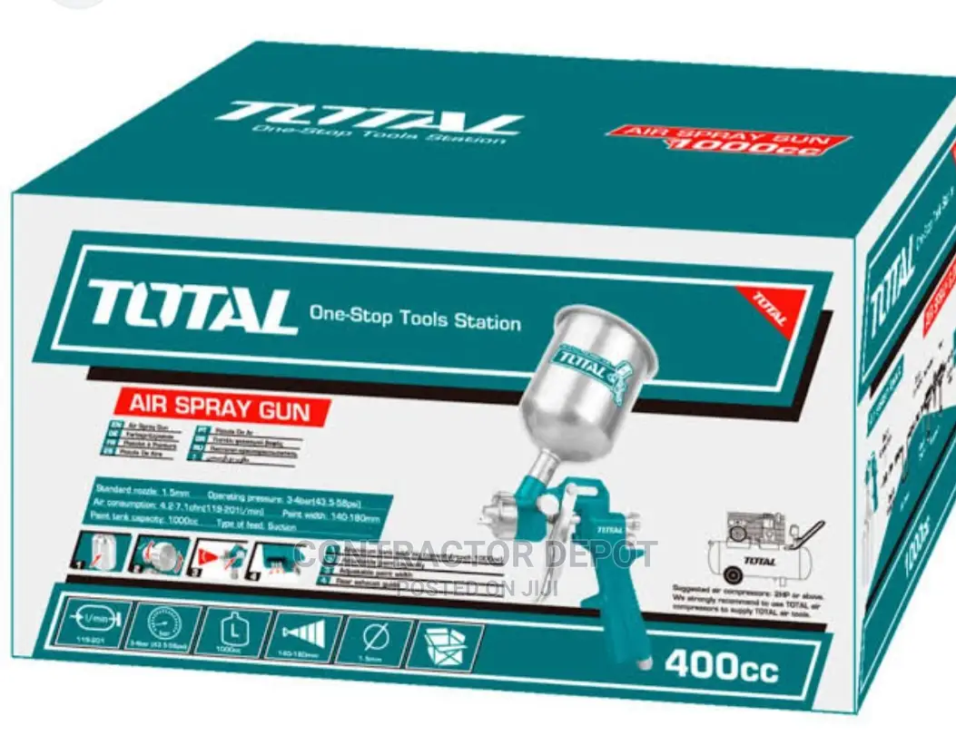 TOTAL Air Spray Gun 400cc