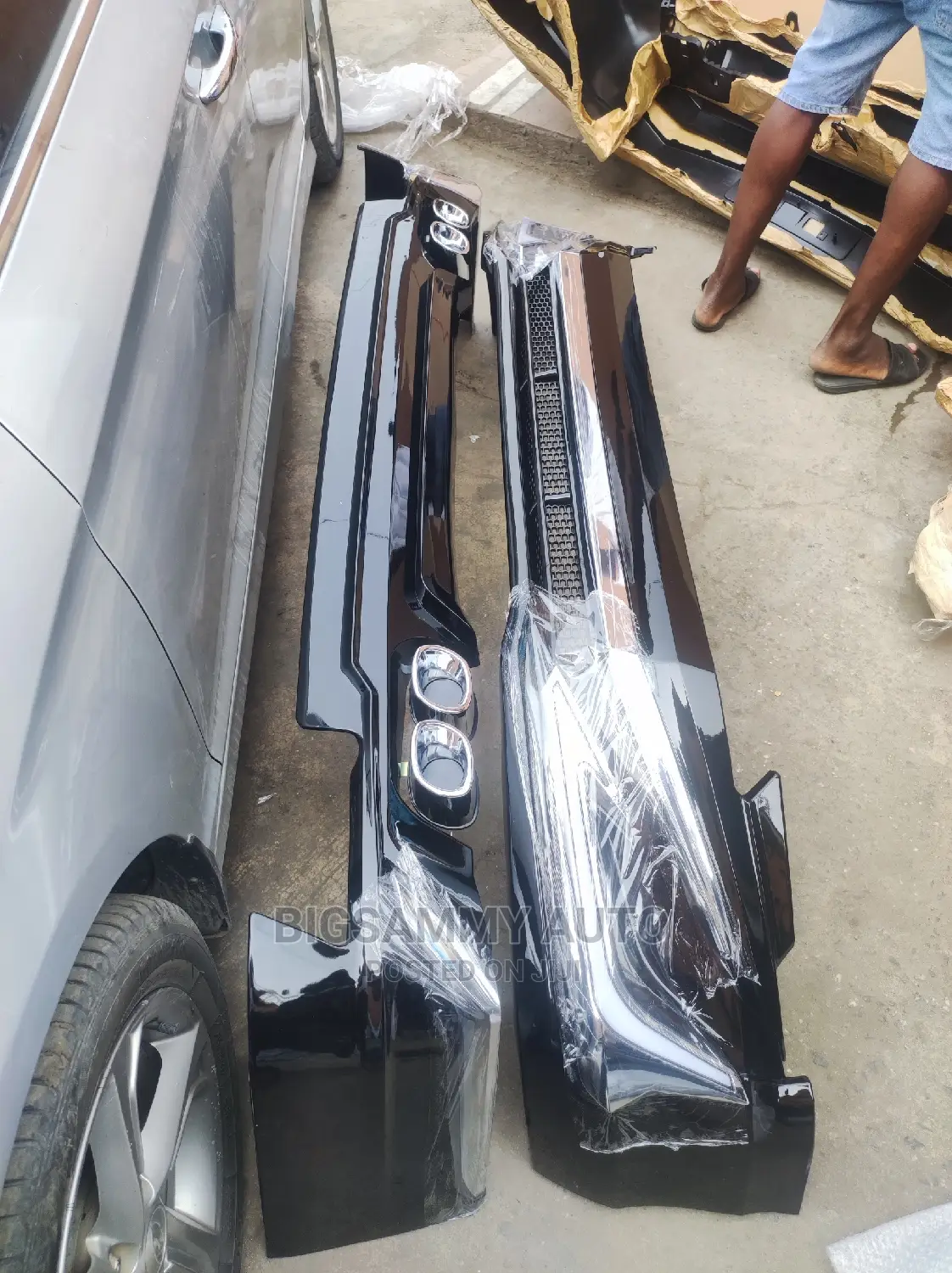 Prado 2018 Spoiler/Bumper Padded