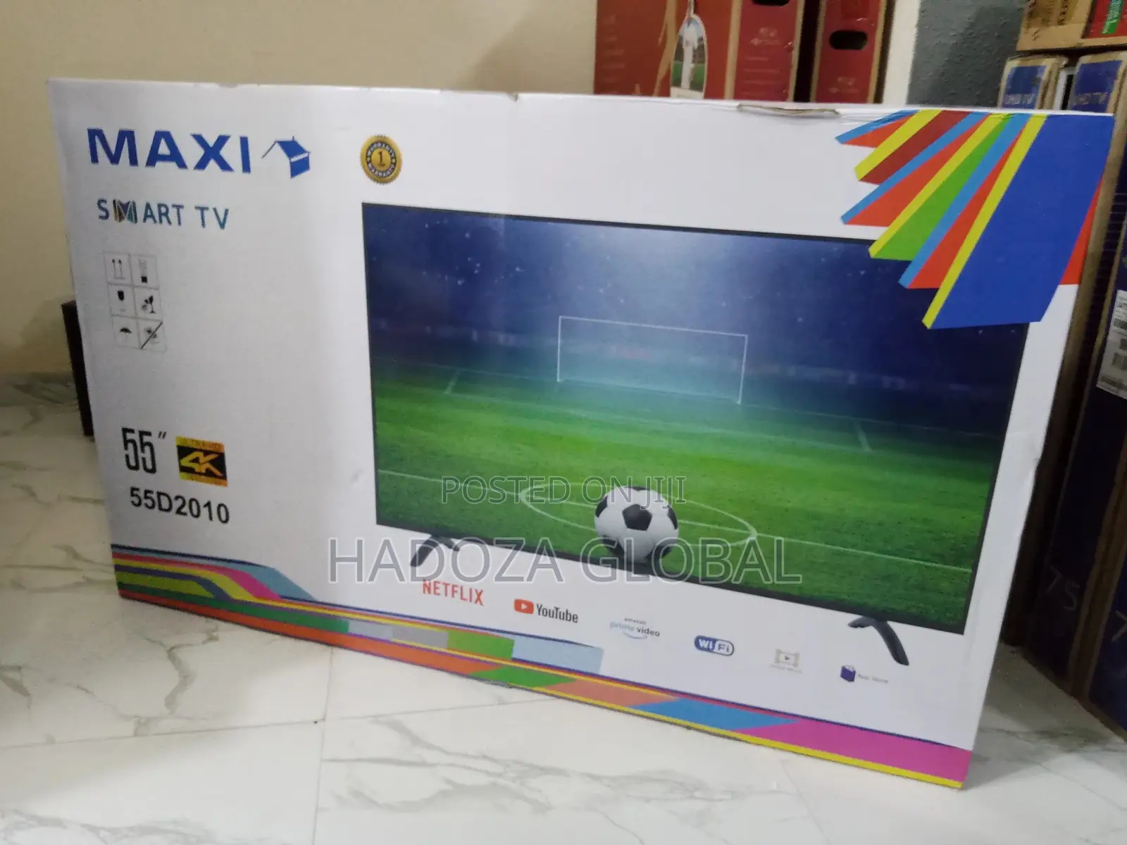 Maxi 55'' ,Hdmi ,Smart TV + Netflix