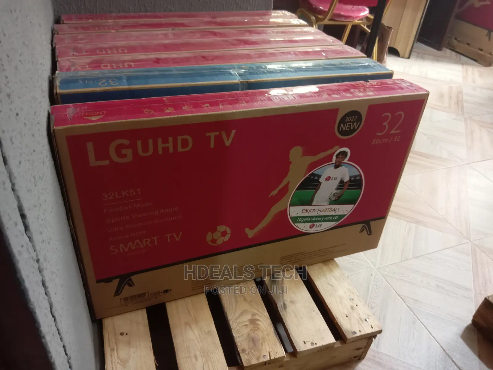 LG 32-Inch Uhd Smart Tv, Youtube/Netflix, 32lk51.