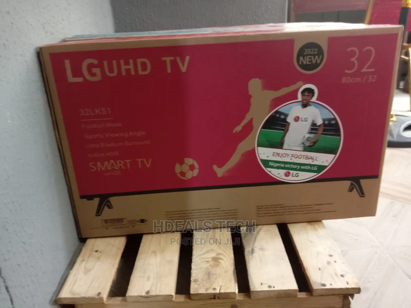 LG 32-Inch Uhd Smart Tv, Youtube/Netflix, 32lk51.